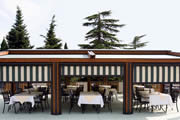 Restaurante Louvergarden Wood